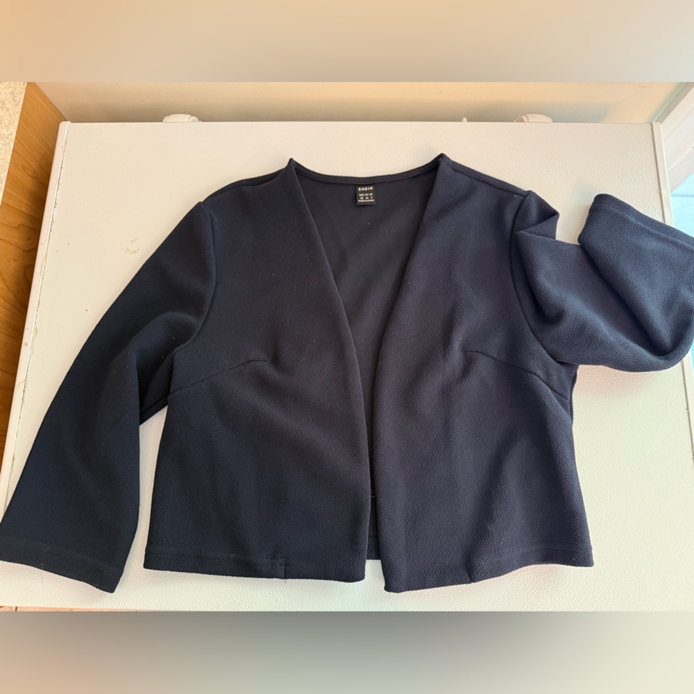 SHEIN Black Blazer Classic Suit Jacket